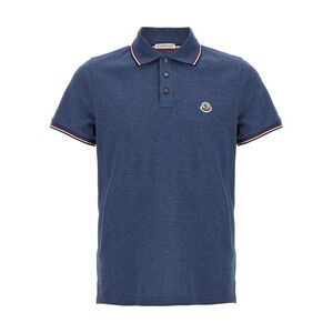 Moncler Men Tricolor Detail Polo Shirt